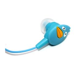 Наушники Angry Birds голубые