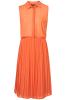 Платье Оранжевое шелковое