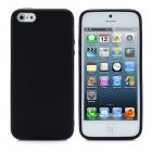Hotsion i5-05 Fashion Protective Silicone Case for iPhone 5 - Black