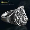 Bahamut 925 чистое серебро, ювелирные изделия слона кольцо