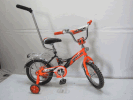 137923 Велосипед детский"MUSTANG" 12" черн./оран. GW12P-ОB