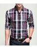 digg0    Cotton Checks Casual Long Sleeve Classic Fit Shirts for Men