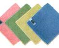 Салфетки «ЛЮКС» - четыре четверти из микрофибры (4 цвета 20*20 см. в 1-й упаковке).