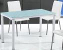 Стеклянный стол TB076-3 черный, кремовый, белый,...