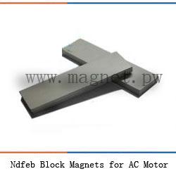 Ndfeb Block Magnets for AC Motor