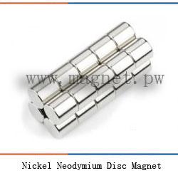 Nickel Neodymium Disc Magnet