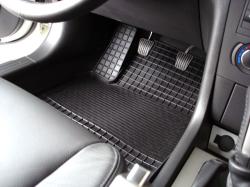Hyundai SANTA FE III (с 2012г)Ковры салона резиновые"СЕТКА"....