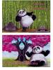 Альбом для рисования "Веселая панда" А4, 24 листа, ВД-лак, УФ-лак, с блёстками, на скрепке
