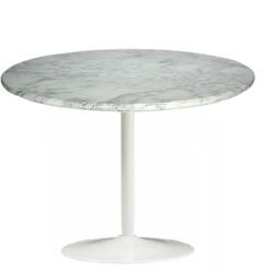 Обеденный мраморный круглый стол Кармен