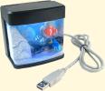 Настольный мини аквариум с USB-питанием