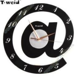 Креативные настенные часы в форме @ для дома и офиса (T-WEID)
