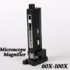 Мини микроскоп 60x-100x (светодиодная подсветка)