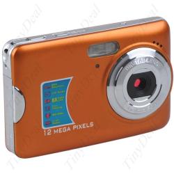 2.7" 12MP CMOS 8X Digital Zoom DC Digital Camera with Face Detect...