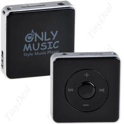 1.7" Sugar Cube Shaped MINI Cute MP3 Music Player with Circle...