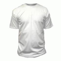 Мужская футболка белая (интерлок-пенье, р. 42-60, арт. Ф-1)
