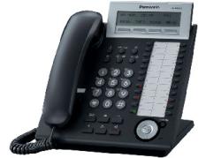 Panasonic KX-DT343RU-B, цифровой системный телефон