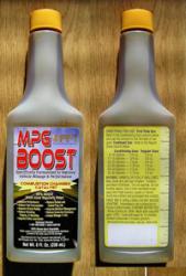 mpg-boost. Органический катализатор топлива