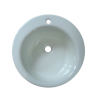 Мойка чугунная эмалированная с одной чашей без комплектации (500х600х184)