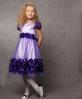 Детское платье «Безе», фиолетовое