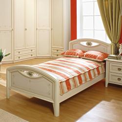 Кровать с решеткой , размер матраса 1900х900