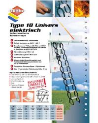 Чердачная лестница Type 18 с электроприводом Univers elektrisch...