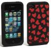 Marc by Marc Jacobs Wild at Heart Phone Case (Black/Red)