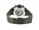 KAQI A09015 Fashion Round Watch Dial Black Steel Watchband Stainless...