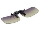 Clip-on UV400 Protection Glare-blocking Polarized Sunglasses (Dark...