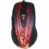 Игровая Мышь A4 XL-750BK Oscar Laser Gaming Mouse Red Fire USB