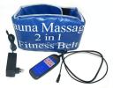 Пояс для похудения сауна плюс массаж Sauna Massage 2 in 1 Fitness Belt