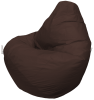 Кресло мешок Груша Макси темный шоколад