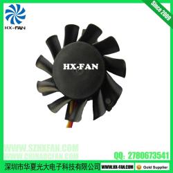 Offer High airflow Brushless Fan Three-wire Brushless DC Fan 40X40X10m