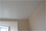 Матовый белый натяжной потолок (Бельгия)