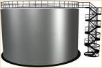 Резервуар вертикальный стальной РВС 1000 м3