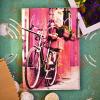 Обложка на паспорт «Французское Лето на велосипеде»