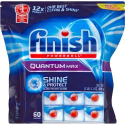 Таблетки Finish Quantum Мягкая упаковка для посудомоечных машин 60 шт.