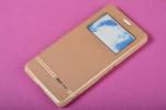 Чехол - книжка боковой с окошком для Samsung Galaxy Alpha G850F
