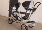 Детский трехколесный велосипед для двойни Capella Twin Trike 360