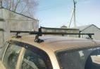Багажник на Chevi-Niva без водостока с дугой 140см