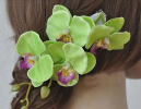 Заколка для волос "Орхидея"
