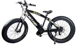 QuietKat FatKat 1000 W Electric Fat Tire Mountain Bike, Black,...