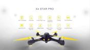 Firstsing RC Toys Quadcopter X4 Star WIFI Real Time Video Transmission...