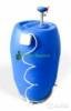Бочки пластиковые - душ 227 л с встроенным водонагревателем 1,5 кВт вертикальная установка
