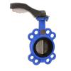 Stainless steel SS 304/SS316 lug type butterfly valve with Lever/Worm Gear BKVALVE