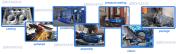 промышленный дроссельный клапан Ductile Iron cast steel DN700 Worm...
