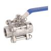 API 6D 3PCS Forged Steel Ball Valve with NPT/BSPT...