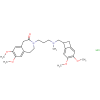 2H-3-Benzazepin-2-one,3-[3-[[[(7S)-3,4-dimethoxybicyclo[4.2.0]octa-1,3,5-trien-7-yl]methyl]methylamino]propyl]-1,3,4,5-tetrahydro-7,8-dimethoxy-,hydrochloride (1:1)