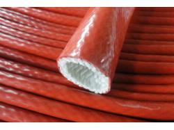 Silicone coated Fiberglass Sleeving Fiberglass pipe silicone sleeve,...