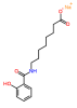 sodium,8-[(2-hydroxybenzoyl)amino]octanoate