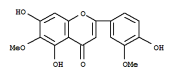 4H-1-Benzopyran-4-one,5,7-dihydroxy-2-(4-hydroxy-3-methoxyphenyl)-6_methoxy-(Related Reference)